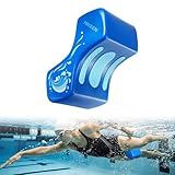 Hikeen Durable Swim Training Pull Buoy, Quick-Dry & Non-Slip Pull Buoy Leg Float, Won't Break Pool Training Aid Legs and Hips Support for Adults, Kids, and Beginners