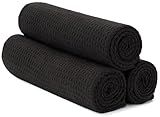 S&T INC. Microfiber Gym Towels, Yoga Towel for Home and Gym Bag, 16 Inch x 27 Inch, 3 Pack