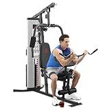 Marcy Home Gym System with 150 lb Weight Stack Multifunction Machine MWM-988