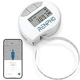 RENPHO Smart Body Measuring Tape, Bluetooth App, 60in, for Weight Loss