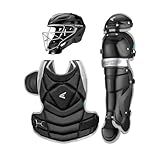Easton | JEN SCHRO FUNDAMENTAL 2.0 Fastpitch Softball Catcher's Set | Black M
