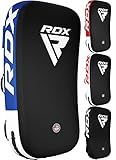 RDX Muay Thai Pad for Training, Curved Kickboxing Kicking Strike Shield, Coaching Kick Boxing, MMA, Martial Arts, Karate, Taekwondo, Punching, Foot, Knee and Elbow Target (One Pad Only)
