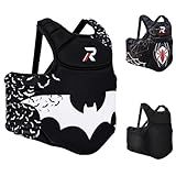 ROAR-INT Youth MMA Chest Guard, Body Protector for Kids, Training Gear (Defender-Bat)