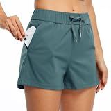 Willit Women's Shorts Hiking Athletic Shorts Comfy Casual with Pockets 2.5" | Quick Dry Workout walking Yoga Lounge Running Elastic Waist Shorts
