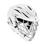 STX Aero Lacrosse Helmet - White, Silver Mask