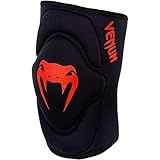 Venum Kontact Gel Knee Pads Kontact Gel Knee Pad - Black/Red, Medium