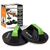 SmarterLife Push-Up Bar for Men & Women - Push-Up Handles for Floor to Prevent Elbow & Wrist Strain, Wide Grips with Non-Slip Rubber Pads for Comfort - Two Push-Up Bars & Workout Guide Included