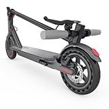 Roinside Scooter for Adults- 8.5" Solid Tires/350W Motor, 19 MPH Digital Display, Up to 21 Miles Long-Range Commuting Folding E-Scooter for Adults with Dual Braking System, App Control