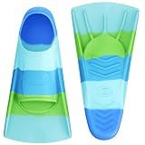 Gintenco Swim Fins, Adults & Kids Swim Training Fins for Lap Swimming