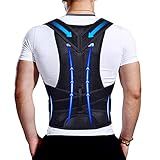 Upgraded Posture Corrector Back Brace for Men and Women, New Version Lumbar Support for Posture Improving and Pain Relief, Full Back Support for Neck, Shoulder, Waist Pain