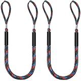 Botepon Bungee Dock Lines for Boats, Quick Connect No Knots, Shock Absorbing Mooring Lines, Boating Gifts for Men, Boat Accessories for Pontoon, Bass Boat, Jet Ski