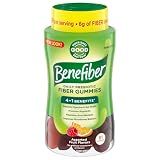 Benefiber Prebiotic Fiber Supplement Gummies, Assorted Fruit Flavor, 81 Ct