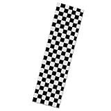 BlackWidow Premium Anti-Slip Griptape Skateboard & Scooter-9" x 33"-Checker | ebike, eScooter Grip Tape, Cruiser board, Longboard, Roller Board Sandpaper, Stairs, Strong Adhesive, Easy Trim