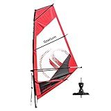 Spatium Sail Paddleboard Inflatable Windsurfing 4m² Inflatable Windsurf Sail for Newbie Friendly Windsurfer