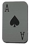 Toejamr Snowboard Stomp Pad - ACE of Spades - Gray
