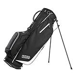 IZZO Ultra Lite Stand Bag, Black,Black/White 3.2 pounds
