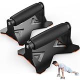 Fitarc Push Up Bars, Heavy Duty Steel Push Up Handles with Non-Slip Base