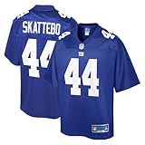 NFL PRO LINE Men's Cam Skattebo Royal New York Giants Team Jersey