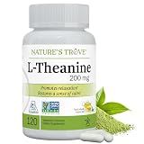 Nature's Trove L-Theanine 200mg 120 Vegetarian Capsules