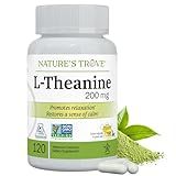 Nature's Trove L-Theanine 200mg 120 Vegetarian Capsules