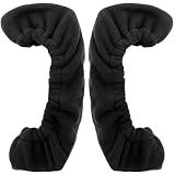 Ice Skate Blade Covers, Thickened Design, Black, Large, 1 Pair