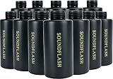 Evike - APS Hakkotsu Spare Shells for Thunder B Airsoft Sound Grenade (12, Sound Flash Black)