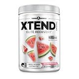 Xtend Original BCAA Powder, 7g BCAAs and 2.5g L-Glutamine for Muscle Recovery Hydration and Lean Muscle, Sugar Free Intra and Post Workout Drink with Electrolytes, Watermelon Explosion, 30 Servings