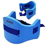 EVA Swimming Floatation Exercise Belt, Adjustable Swim Training Equipment Belt Outdoor Swim Training Tools for Adult and Kids (1PC Size L - Blue)