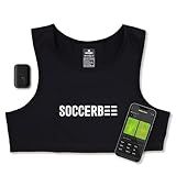 SOCCERBEE-Pro2 - GPS Tracker and Vest for Tracking Activities of Outdoor Sports Athletes Such as Soccer, Football, Rugby, Hockey, and Lacrosse (Small)
