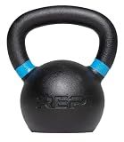 REP Fitness Kettlebell, 12 kg, Adjustable Weight, Cast Iron, Strength Exercise Training, Home Gym, Power Workout Equipment, Free Weights, Dumbbell Alternative