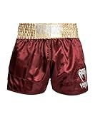 Venum Classic Muay Thai Short - Burgundy/Gold/White
