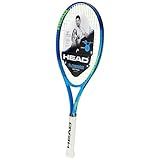 HEAD Ti. Conquest Tennis Racket - Pre-Strung Head Light Balance 27 Inch Racquet - 4 1/2 in Grip
