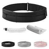 Ultimate Running Belt for Women and Men, Water Proof Running Belts Fanny Pack with Water Bottle, Slim Running Bag Belts with Phone Holder Bottle Holder Adjustable Fit for Runner (Medium)