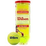 WILSON Championship Tennis Balls - Extra Duty, Single Can (3 Balls)