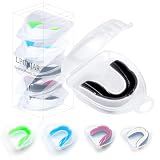 LPONJAR Moldable Sports Mouth Guard for Toddler Kids Youth, 5 Pack