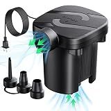 MAACOULD Electric Air Pump for Inflatables with 3 Nozzles