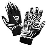 ATERCEL Football Gloves Men Receiver Gloves with High Grip Rugby for Adults
