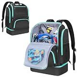 GOBUROS Swim Bag for Swimmers, Swimming Backpack for Men and Women,Gym Bag