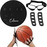 Calvana Basketball Shooting Off Hand Trainer Kit for Both Handed Shooters - Includes Dribbling Goggles - Enhances Shooting Accuracy and Ball Handling-L