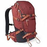 Unigear Ski Backpack, 22L Snowboard Travel Backpack 900D Polyester Waterproof for Snowboard, Ski, Camping, Hiking (Red)