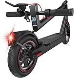 Fcgeoi Electric Scooter, 500W Powerful Motor, 18 MPH Top Speed, 21 Miles Long Range, 8.5" Tires EScooter, Drum Brake, Foldable Lightweight Commuting Electric Scooter for Adults