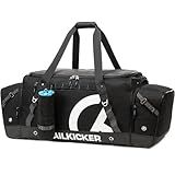 TRAILKICKER Premium Extra Large Hockey Bag, Durable Sports Equipment Duffle with Multiple Pockets, Perfect for Ice Hockey and Sports Gear, Blue