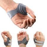 PUSH MetaGrip CMC Thumb Brace for Arthritis Pain Relief | Thumb Stabilizer & Support for CMC Joint Osteoarthritis Pain | Adjustable & Comfortable (Left Hand, Medium)