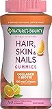 Nature's Bounty with Biotin and Collagen, Citrus Gummies, 140 Ct