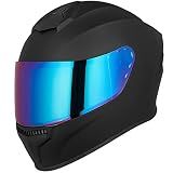 AUBOA Full Face Motorcycle Helmet DOT Approved Adult Men Women MD-813