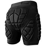 Cienfy 3D Hip Protection Eva Butt Pads Protective Padded Shorts Crash Pad Impact Gear for Skiing Skating Snowboarding Skateboarding (Large)