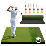 Fanshaw Premium Dual Golf Mat 6x4FT 40mm Thickened for Practice