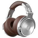 OneOdio Pro-30 Over Ear Headphone, Wired Premium Stereo Sound Headsets with 50mm Driver, Foldable Comfortable Headphones with Protein Earmuffs and Shareport for Recording Monitoring Podcast PC