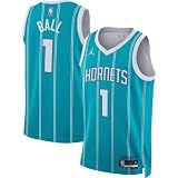 LaMelo Ball Charlotte Hornets NBA Kids Youth 8-20 Teal Icon Edition Swingman Jersey (US, Numeric, 10, 12, Regular, Teal)