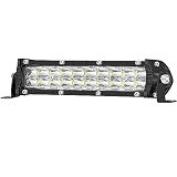 7 Inch Slim LED Light Bar for Truck Tractor, 12V-60V Small LED Work Light Pods Off Road Auxiliary Fog Lights 60W 6000lm, ATV Lawn Mower Golf Cart Pit Dirt Bike MTB eBike Mods Night Riding Headlight